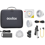  Godox ML-100Bi kit 2- La Luce LED Portatile Perfetta per Fotografia e Videografia Professionale