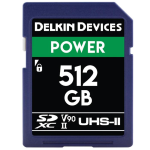 DELKIN SDXC 512 GB POWER USH-II C10 U3 V90