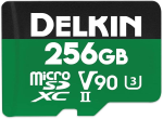 DELKIN MICRO SDXC  256 GB POWER USH-I C10 U3 V90